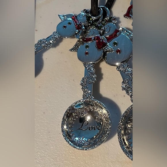 Ganz Happy Holidays 4 piece Measuring Spoon Set, NWT - Picture 2 of 8